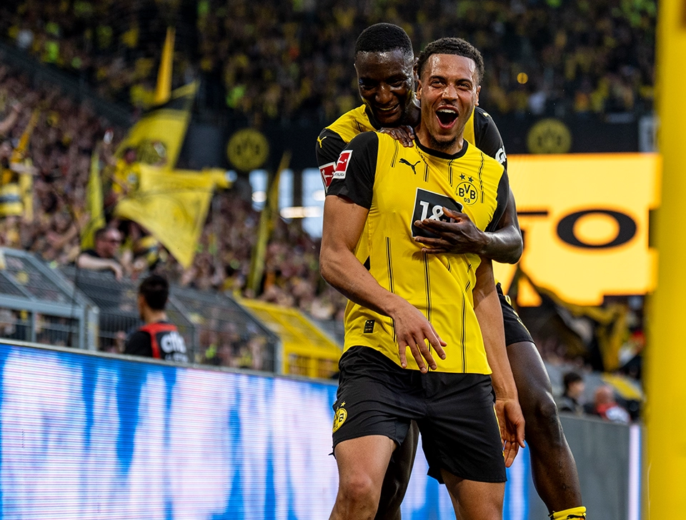 BVB Spieler jubeln (Foto)