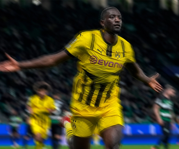 Guirassy jubelt (Foto)
